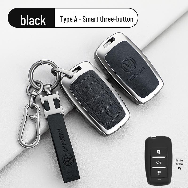 Changan Nuomi Corn Key Case: Lumin Square Candy Car Key Shell for Men & Women