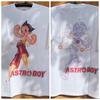Astro Boy Iron Arm Astro Boy Japanese Comic Short-sleeved T-shirt Vintage Heavy Cotton Trendy Cool Ruffian Handsome Top
