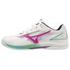 Wave Drive 9 Round Toe Shock Absorbing Durable Low Top Training Shoes Unisex Sneakers White Pink Purple 81GA220505