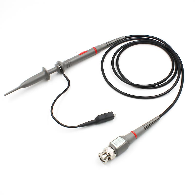 

1PCS High Quality P6100 Oscilloscope Probe DC-100MHz Scope Clip Probe 100MHz чорний