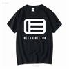 Article Chaud T-shirt Logo Eotech Coton Lourd BEAUCOUP DE COULEURS vintage Lavé Étiré vêtements de créateur Doux Décontracté homme streetwear