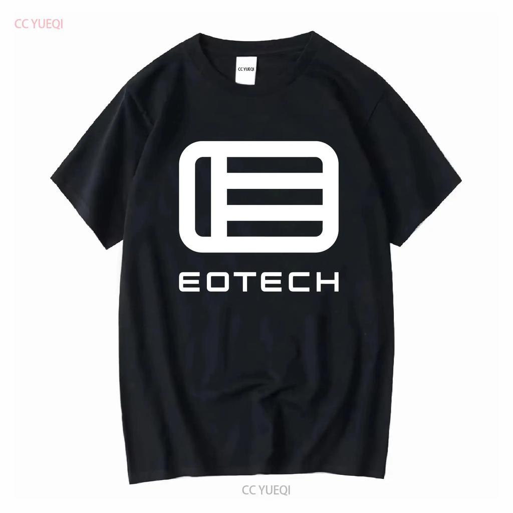Hot Item Eotech Logo T Shirt Heavy Cotton MANY COLORS Vintage Washed Stretched Designer Clothes Soft Casual Homme Streetwear