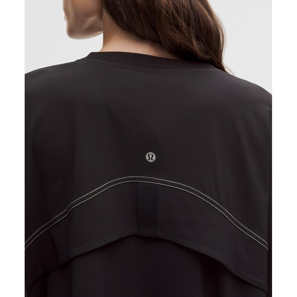 Lullulemon Define Oversized Pullover *Swift Blk Ltiv