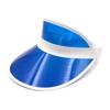 Summer Outdoor Uv Protection Sun Hat Unisex Transparent Pvc Plastic Advertising Hat Empty Top Hat