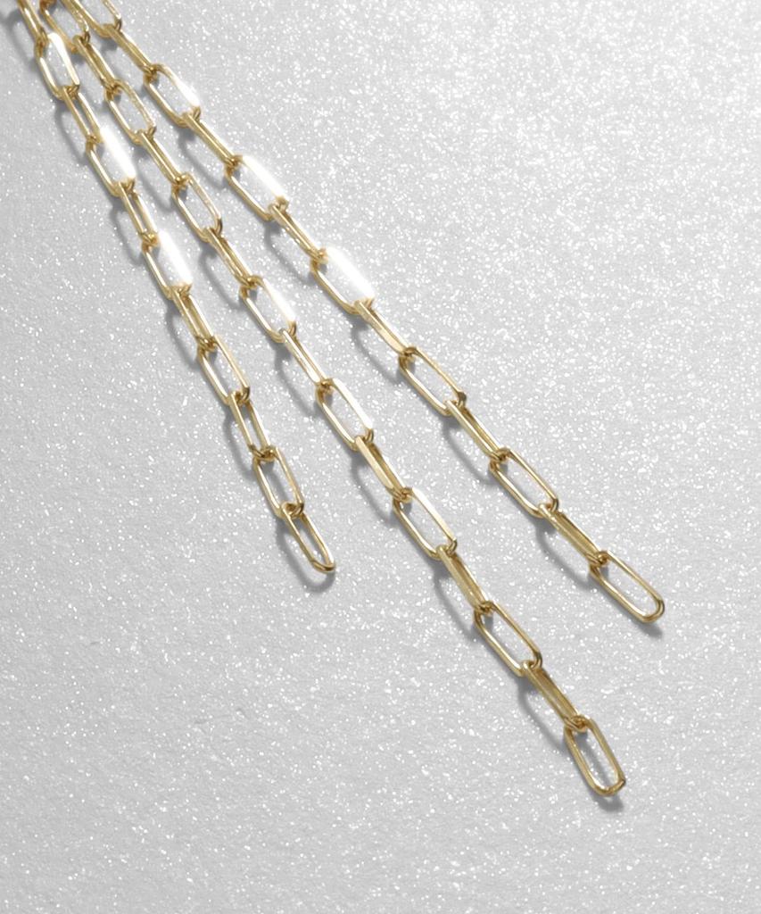 Ohrringe K10 Prim Cable Chain Fringe Ohrstecker 40576523 Gelbgold 00 [Kokoshnick] Damen (100)