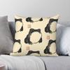 Matsumoto Hoji Frog Square Pillowcase Polyester Linen Velvet Printed Zip Decorative Pillow Case Room Cushion Cover