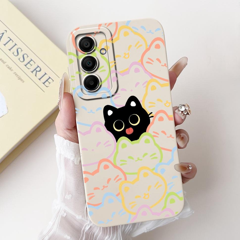 For Samsung A16 5G Case SM-A166B Cute Panda Bear Cartoon Back Cover Phone Cases For Samsung Galaxy A16 A15 5G Soft Fundas