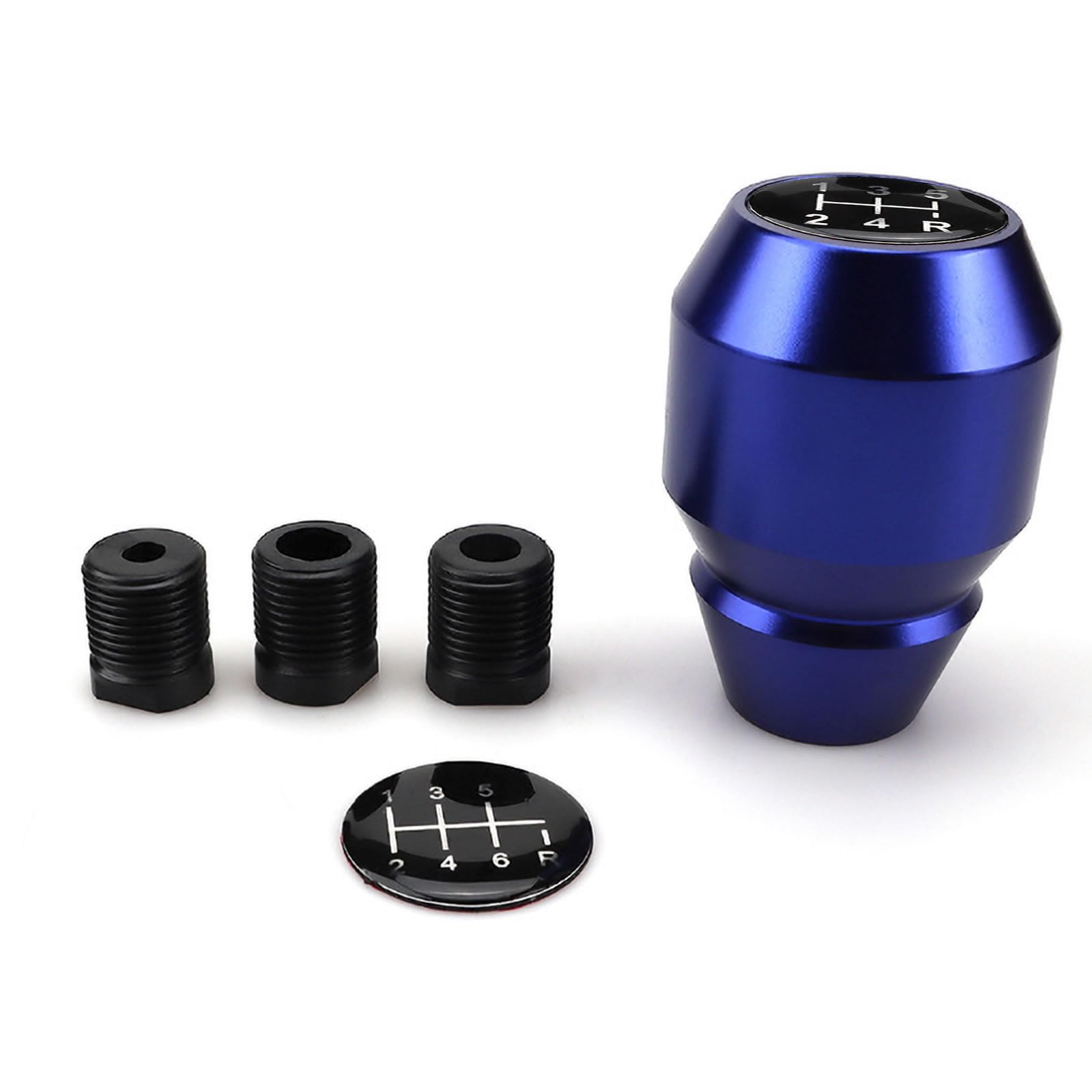 

Ручка КПП Archnote M8 M10 M12, Алюминий, 5-ступенчатая, 6-ступенчатая, Универсальный переходник для переключения в комплекте, Замена синий