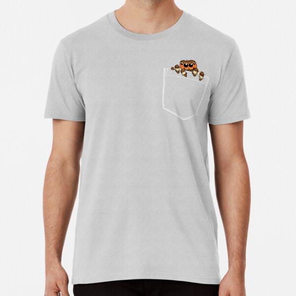 

Jumping spider in my pocket Premium T-Shirt S to 5XL Made in the AU/USA T-Shirt 4XL