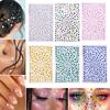 Diamant-Aufkleber Strahlender Glanz Dekoration Einfach Abziehbar und Aufklebbar Abziehbilder für Karten Fotorahmen Handyhüllen Scrapbooking