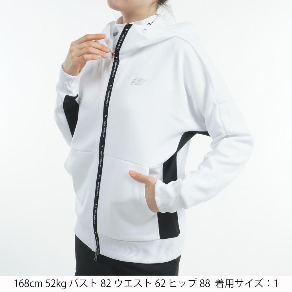 Golf Sweat Parka 0 [New Balance] (Stretchy/Heat Retention) / Women's / 012-4262501 030_White [S]