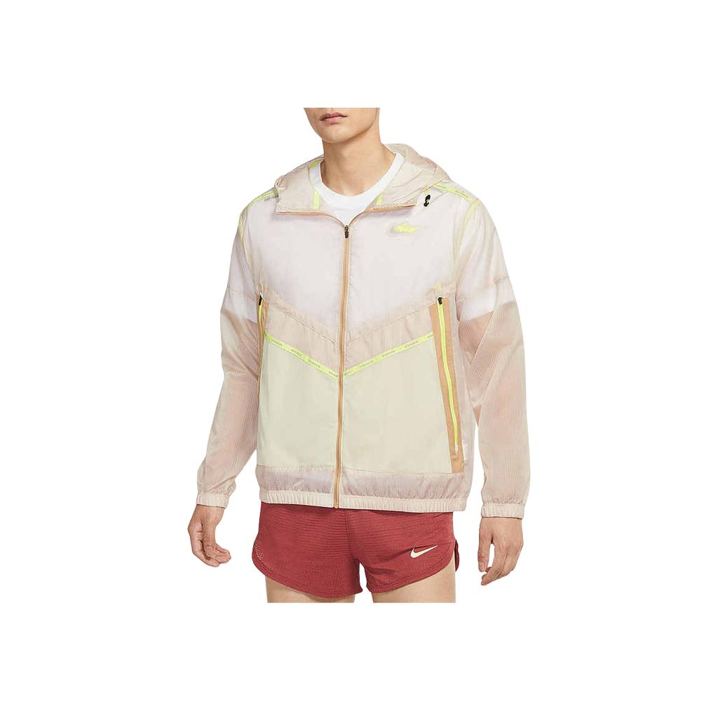 Nike Repel Wild Run Windrunner Printed Woven Hooded Jacket Men Jacket Pink DD5392-292