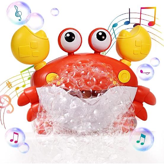 

Машина для изготовления пузырьков для ванны Baby Crab Bubble Bath Toy Maker для