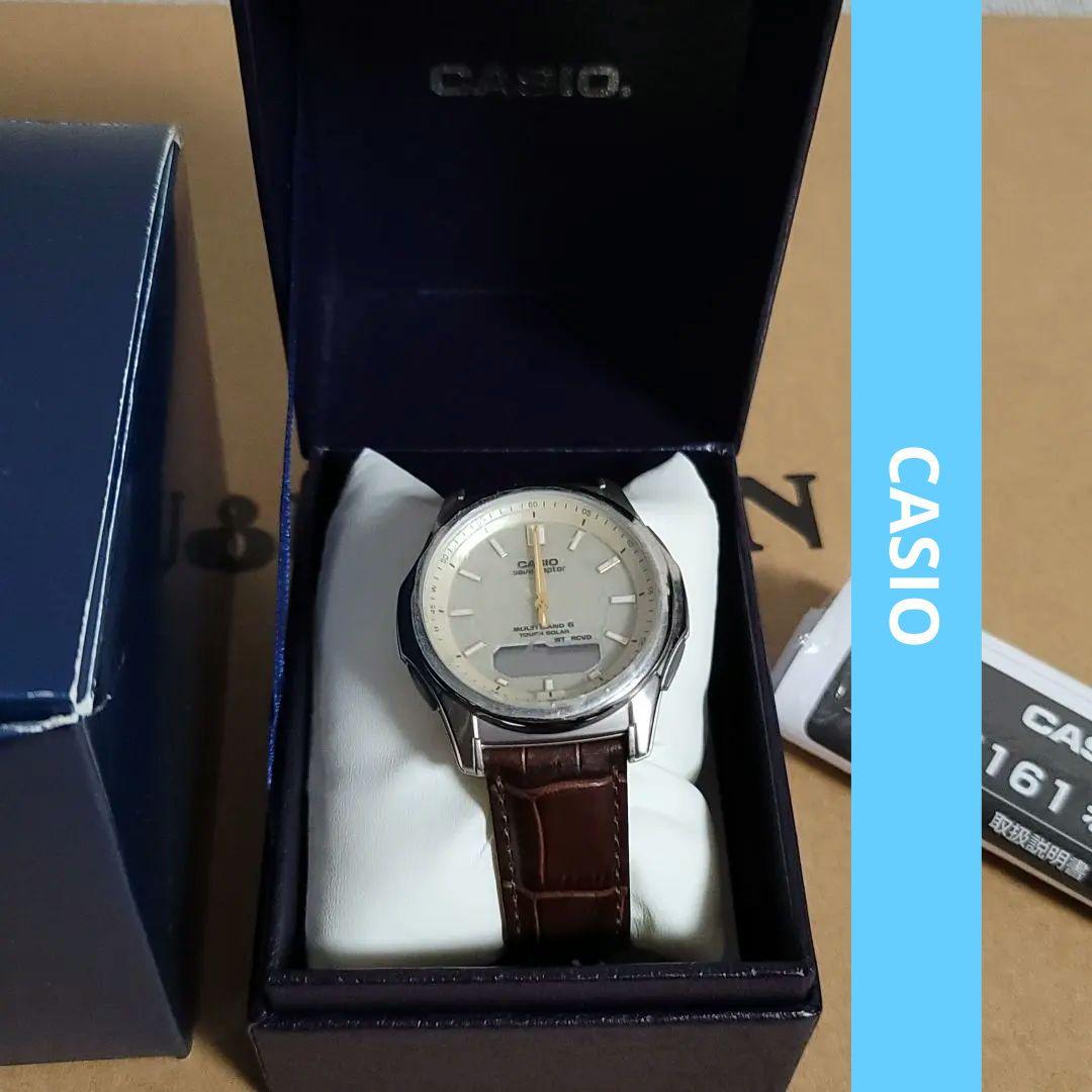 

[Б/У] Солнечные радиоуправляемые часы CASIO