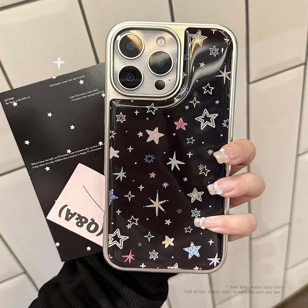 Creative Colorful Stars Phone Case for iPhone 17 iPhone 17 Pro Max