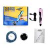 3D Printing Pen LCD Display Screen 1.75mm ABS/PLA 0.7mm Diameter Material Kids DIY Drawing Pen Christmas Birthday Gift