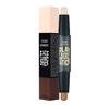 Dual-ended Face Eye Foundation Concealer Highlighter Stick Facial Contour Pen