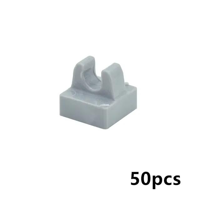 Kompatibel 63868 92280 60478 18649 MOC Teil Bauplatte Speziell 1x2 mit Griffen Dünner Stein Clip DIY Baustein Kinderspielzeug