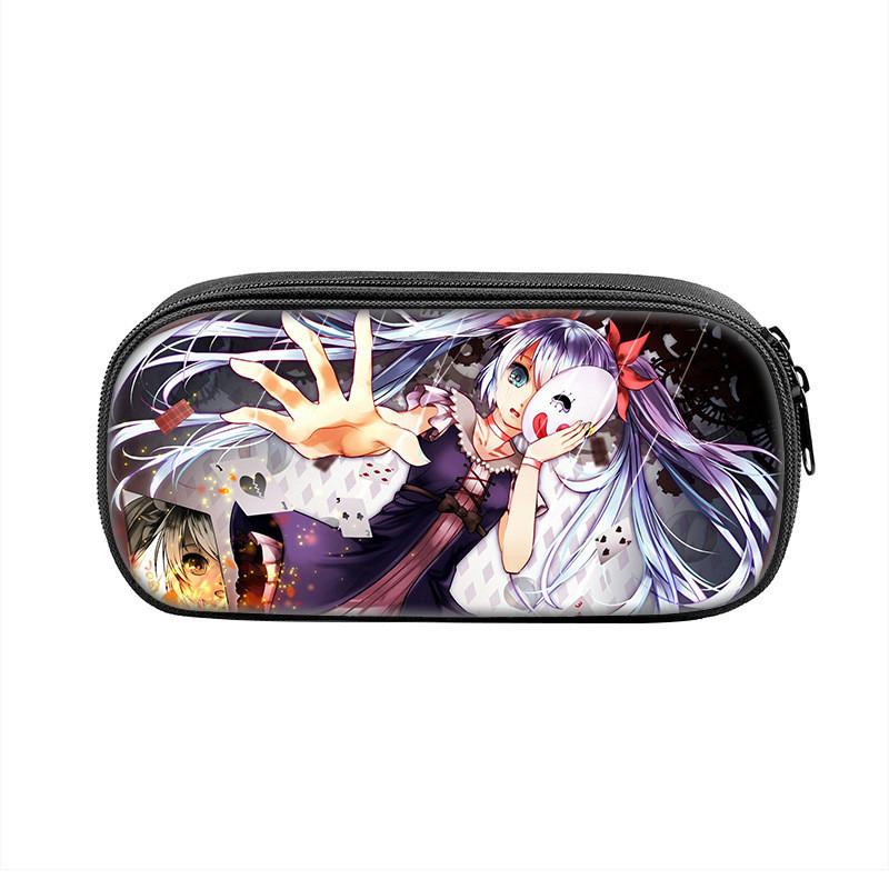 Piórnik Anime Hatsune Miku o Dużej Pojemności Dla Uczniów i Kolekcjonerów