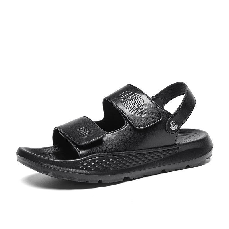 Sandals men's summer new Velcro trend slippers dual-purpose men's casual driving casual beach shoes