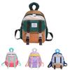 Trendy Color Block Large Capacity Backpack For Boys And Girls Perfect For Kindergarten