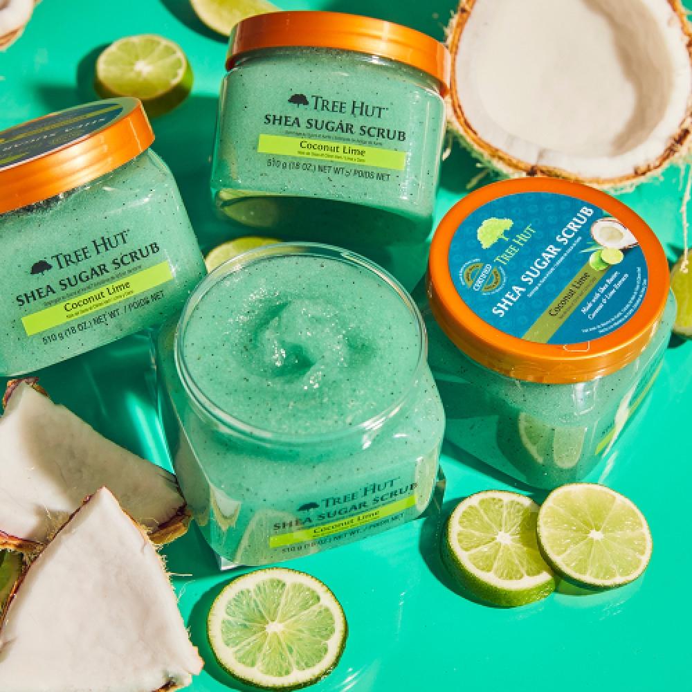 Tree Hut Tree Hut Körperpeeling Kokosnuss Limette 510g