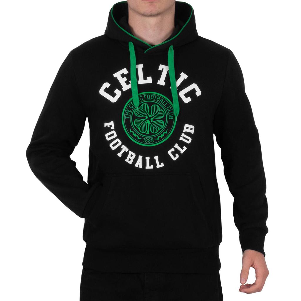 Celtic FC Men's Crest Fleece Hoodie