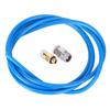 3D Printer Remote Nozzle Set Dark Blue PTFE Feeding Tube Corrosion Resistance Insulation