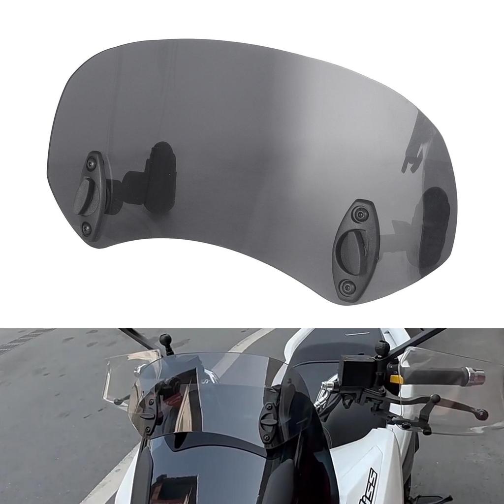 Verstellbarer Universal-Motorrad-Windschutz Luftabweiser für Yamaha, Kawasaki, Honda