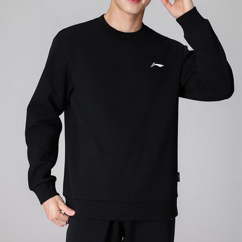 Li Ning Sweatshirts Men's Crew Neck Moderate Regular YWDT527-1