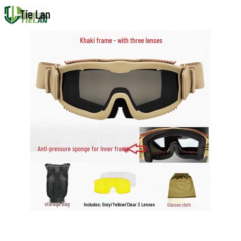 Tielan Tactical Protective Goggles