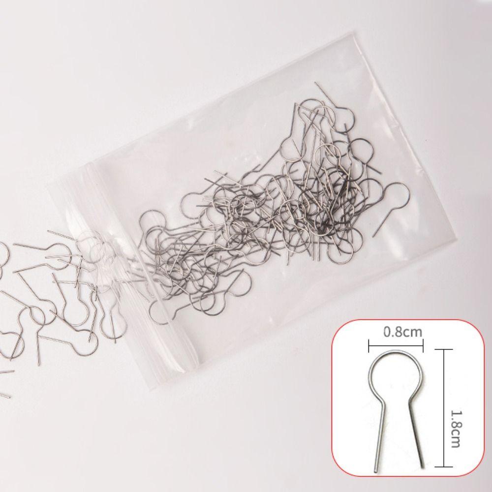 100pcs High Temperature Resistance Jump Rings Pyrography Wire Tips Wire Ceramic Jewelry