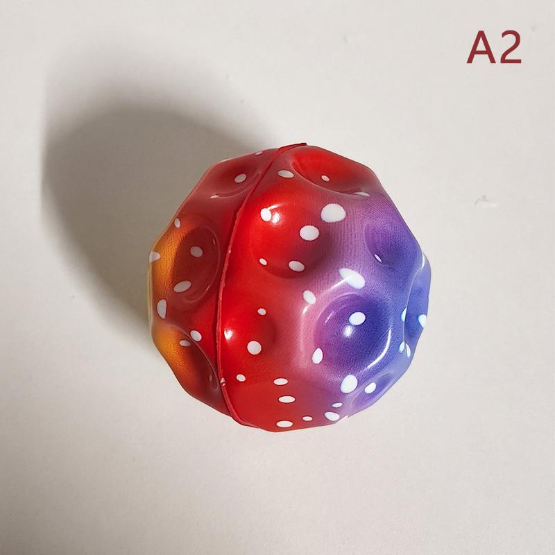 Style Extreme High Bouncing Ball Space  Jump Ball Moonball Hand Eye Coordination Balle Rebondissante Kinder Speelgoed