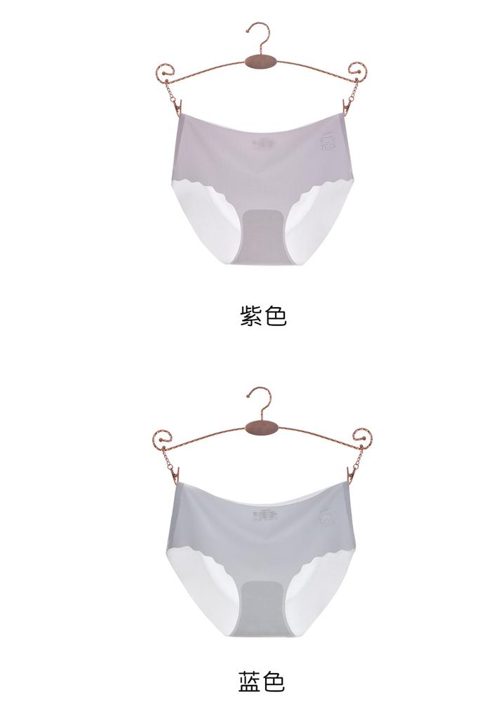 Girls' Underwear Peach Buttocks Double-Layer Antibacterial Crotch Summer Thin Breathable Student Girls' Underwear