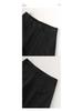 Saidi Drapey Wide-Leg Women's Suit Pants - Spring/Summer 2026 Old Money Style, Slim Straight Scythe Casual Pants