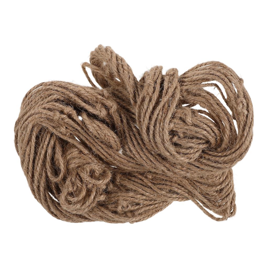 Jute Trellis Netting for Climbing Plants 3.3X 6.6Feet Heavy Duty Plant Support Net for Cucumber Vine, Fruits & Vegetables Tomato