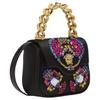 Versace La Medusa Mini-Tasche Schwarz/Gold Damen-Taschen 1003016-1A04293-1B00V