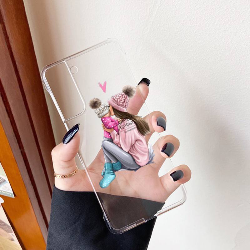 FHNBLJ Etui na telefon dla niemowlaka, mamy, dziewczynki dla Samsunga A 10 20 30 50s 70 51 52 71 4g 12 31 21 31 S 20 21 plus Ultra