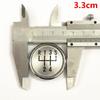 5/6 Speed Gear Shift Knob Cap Speed Number Emblem Badge Cover for VW Volkswagen Golf Jetta MK3 MK4 GTI MK4 Bora LUPO POLO SEAT IBIZA CADDY