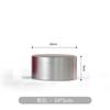 Round Aluminum Alloy Tea Pot Trumpet Portable Travel Tea Box Metal Mini Stainless Steel Sealed Tea Box Home Decoration Gift
