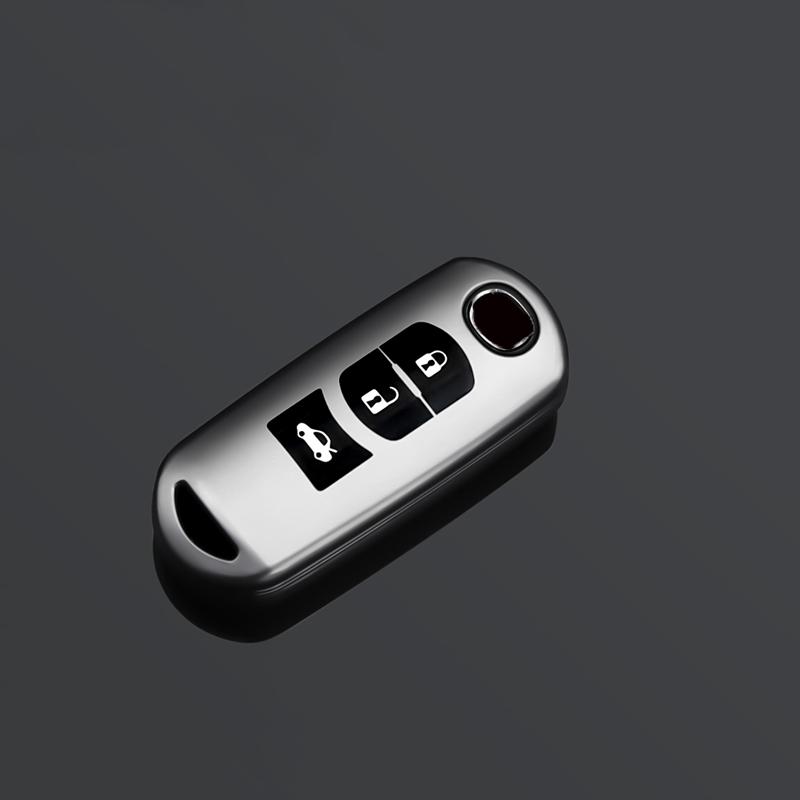 Tpu 2/3/4Buttons Auto Remote Key Shell Case Cover--Mazda 2 3 6 Atenza Axela Demio Cx-5 Cx5 Cx-3 Cx7 Cx-9 Car Accessories
