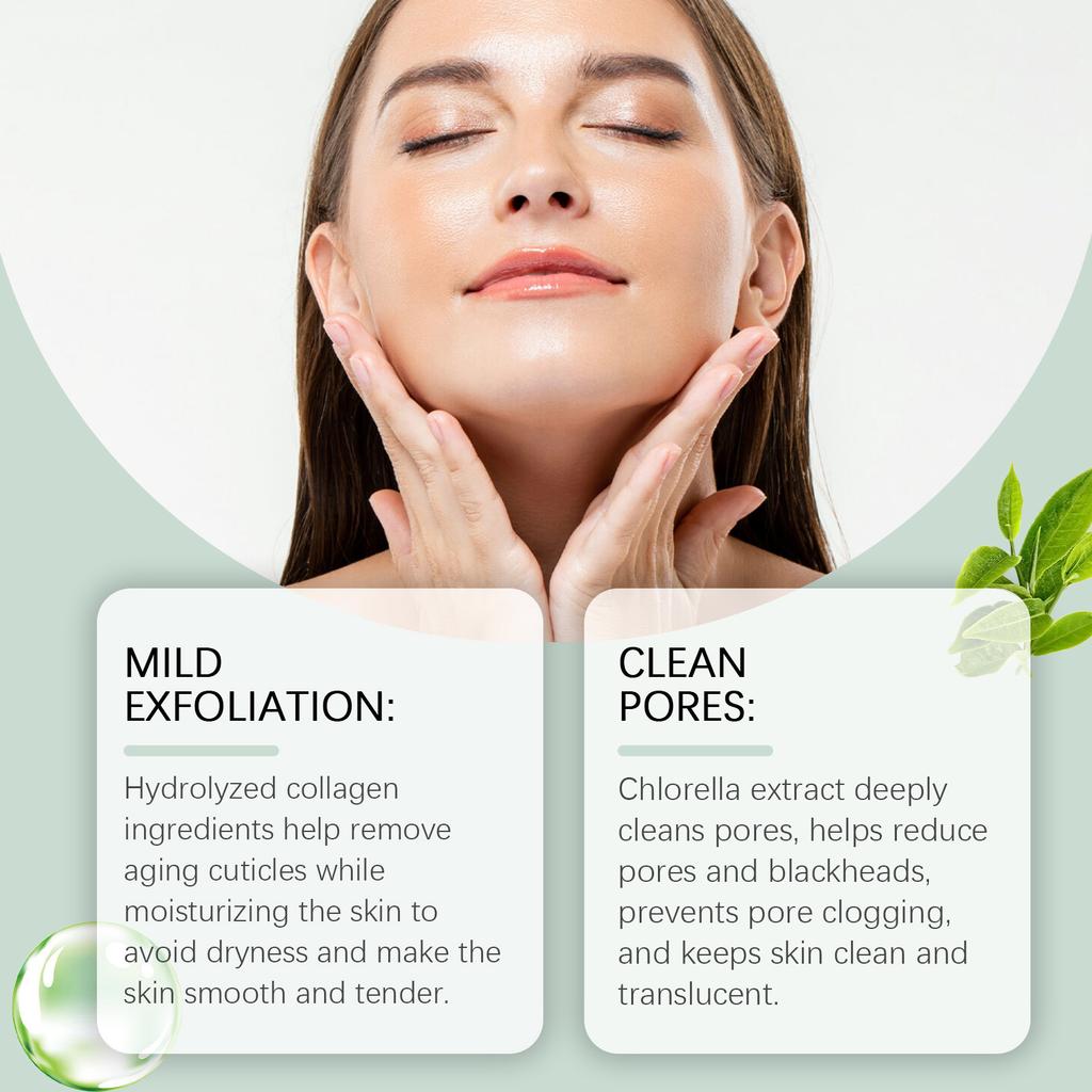 Gel Exfoliante Peeling Elimina Piel Muerta Manchas Oscuras Limpieza Profunda Purificante Ilumina Tensa Poros Nutritivo Reparador Exfoliante Facial