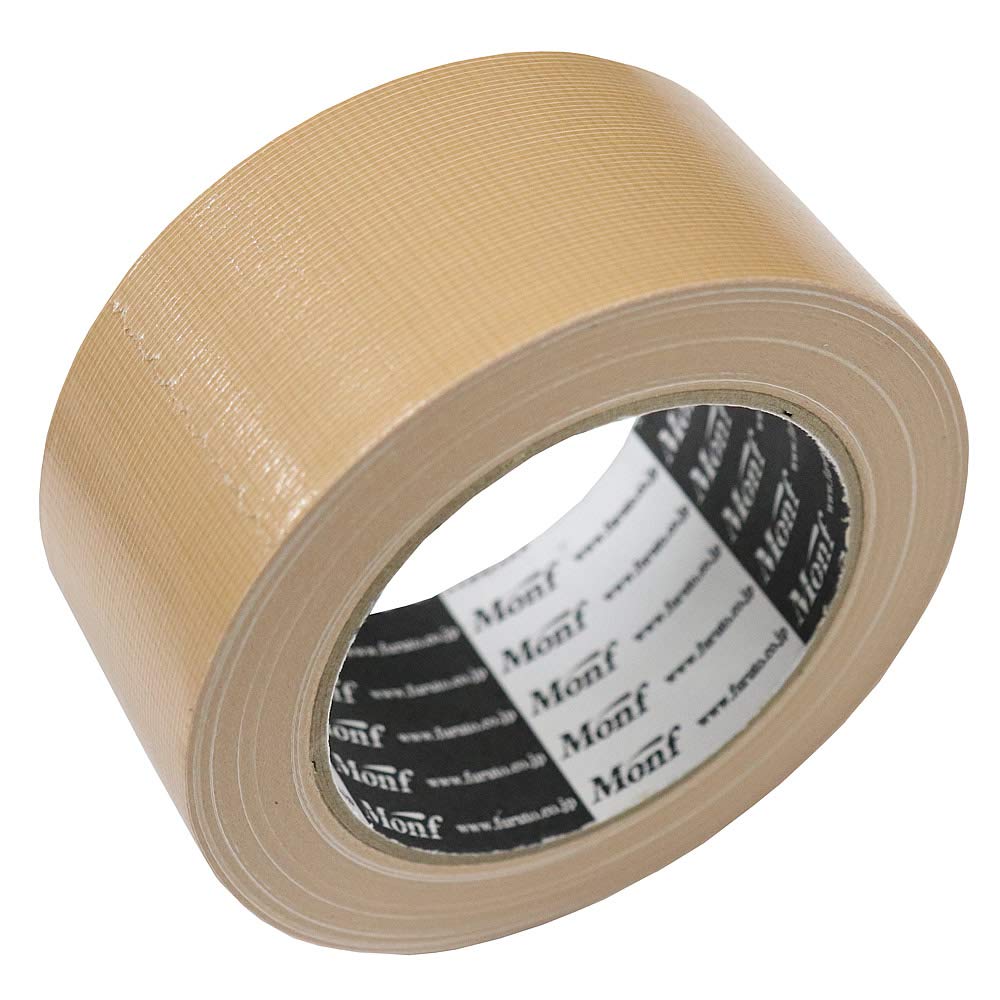 Furutoko Monf 8015 Cloth Adhesive Yellow Thick X 50mm Wide X 25m Long No. Tape, Ochre, 0.2mm