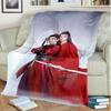1PC The Untamed printed blanket, all season lightweight home office outdoor nap multifunctional blanket A1