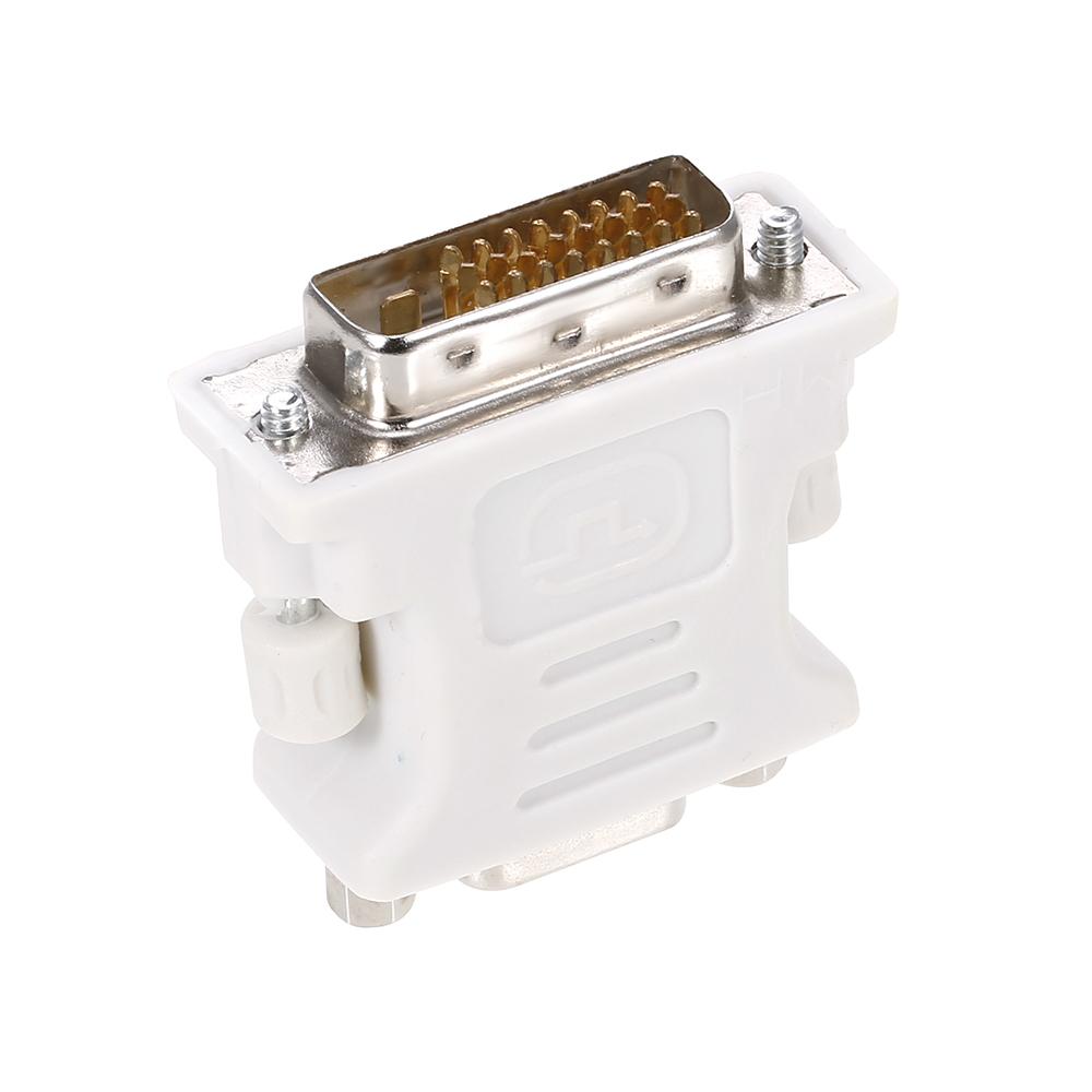 DVI to VGA Adapter DVI(24+1) Male to VGA Female Adapter Converter for Desktop Computer Laptop Monitor Projector