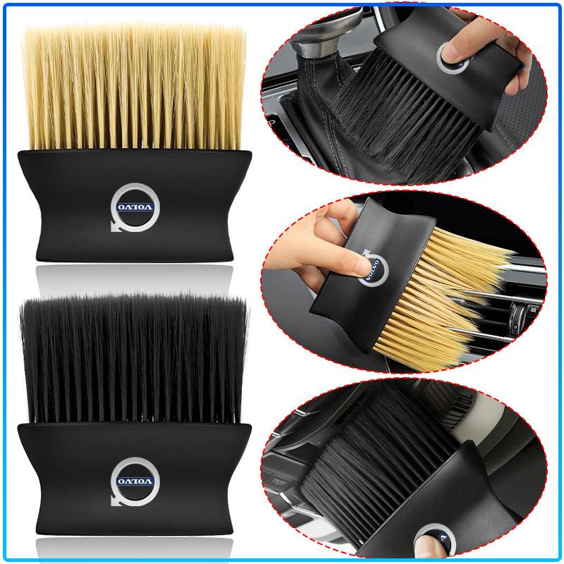 Car Dashboard Air Outlet Cleaner Brush Detailing Clean Tools Car Tool For Volvo 240 C70 S40 S50 S60 S70 S80 S90 V40 V50 V60 V90 XC40 XC60 XC90 Truck