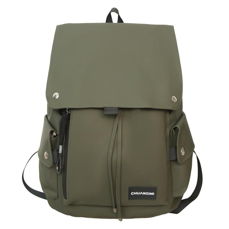Schoolbag Japanese Ins Trendy Tooling Backpack Men's 1011 New College Student Schoolbag Women's High-end Large-capacity Backpack
