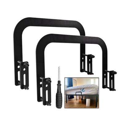 2 Peças Batente Deslizante de Colchão Alta Resistência Reutilizável Fácil Instalação Antiderrapante Fixador de Colchão Barra Retentora Porta Colchão