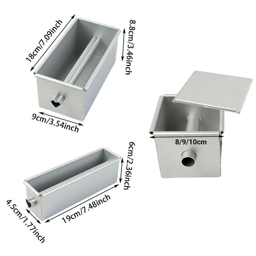 Center Tube Toast Bread Mold Hollow Bread Loaf Pan Cake Mold Cake Baking Pan  Professional Baking