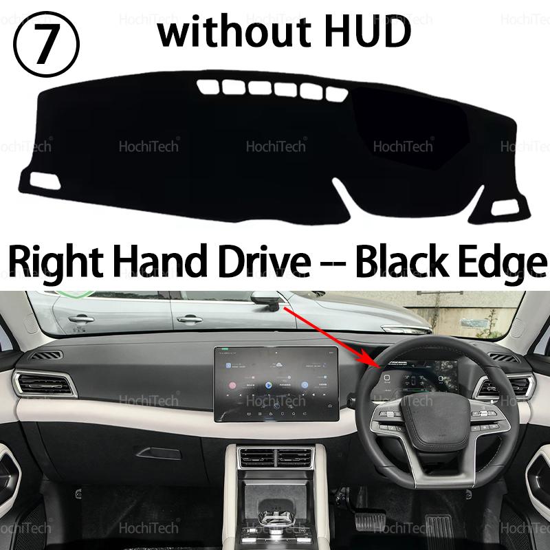 Dashboard Cover Avoid Light Anti-Slip Anti-dirty Mat Pad Sunshade Dashmat Protect for BYD ATTO 2 Yuan Up2024-2025 LHD RHD